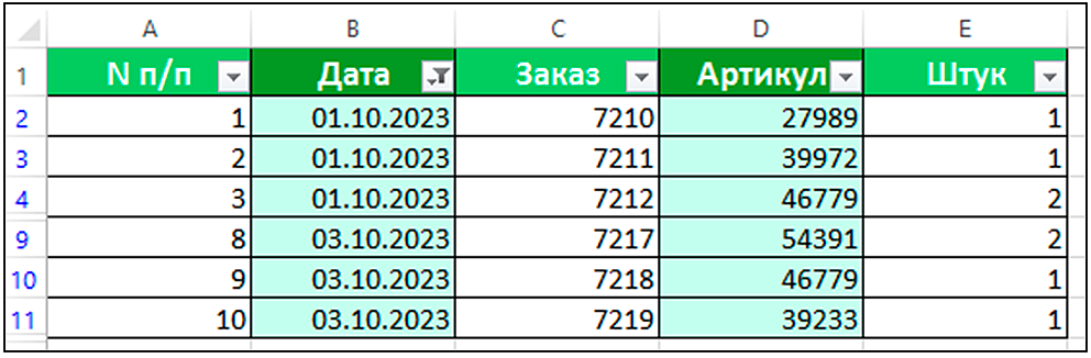 Расширенный фильтр и немного магии